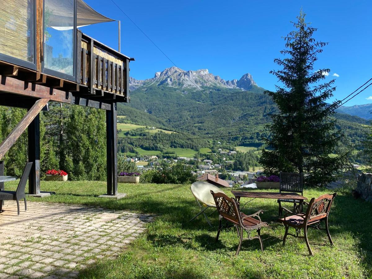 Soleil Et Vue Daire Barcelonnette Dış mekan fotoğraf